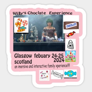 Willy's Chocolate Experience Sticker